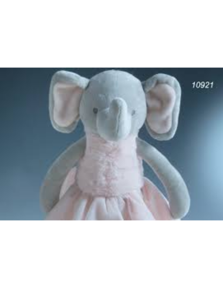 Muñeco Elefante Gamberritos Rosa 40 cm 10921 Peluche Bebé