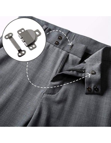 Presilla Invisible Pantalón Cierre Discreto Costura