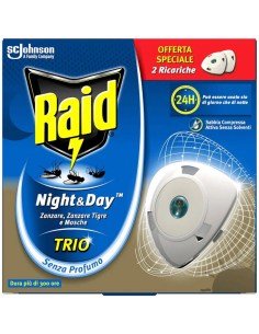 Raid Night & Day Recambios Pack 2 Antimosquitos