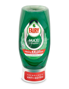 Fairy Maxi Poder 450 ml Bocabajo Lavavajillas