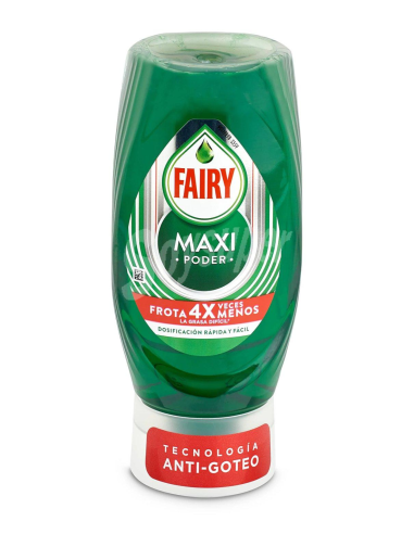 Fairy Maxi Poder 450 ml Bocabajo Lavavajillas