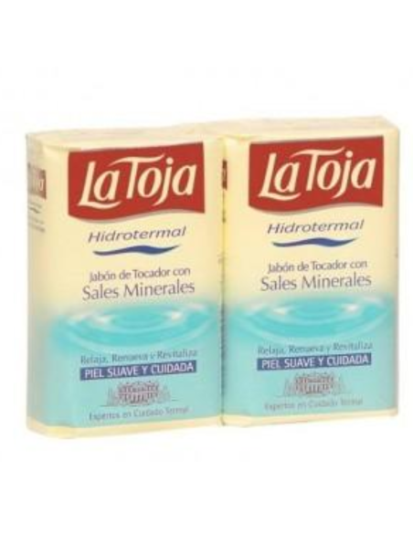 La Toja Pastillas de Jabón Pack 2 Limpieza Mineral