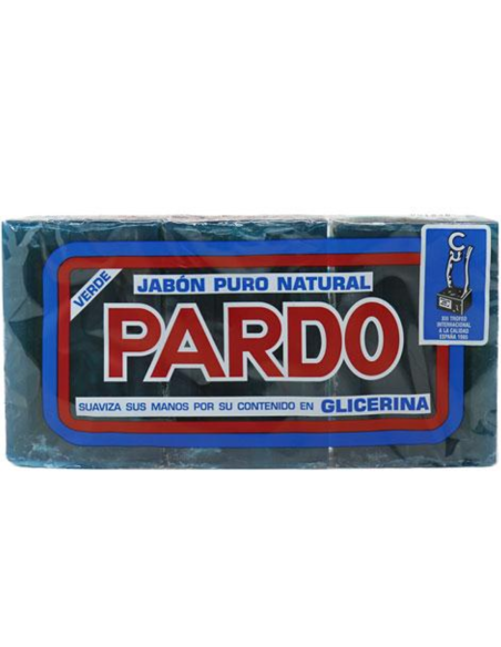 Pardo Jabón Pastilla 3x250 g Limpieza Tradicional