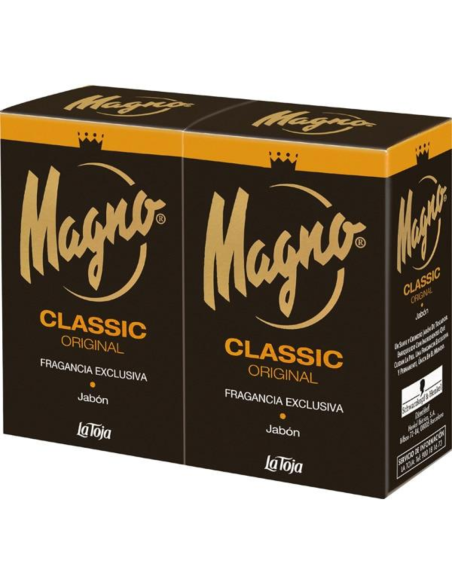 Magno Jabón Pastilla Pack 2 Fragancia Intensa