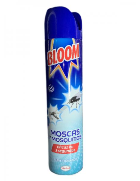 Bloom Spray Moscas y Mosquitos 600 ml Insecticida