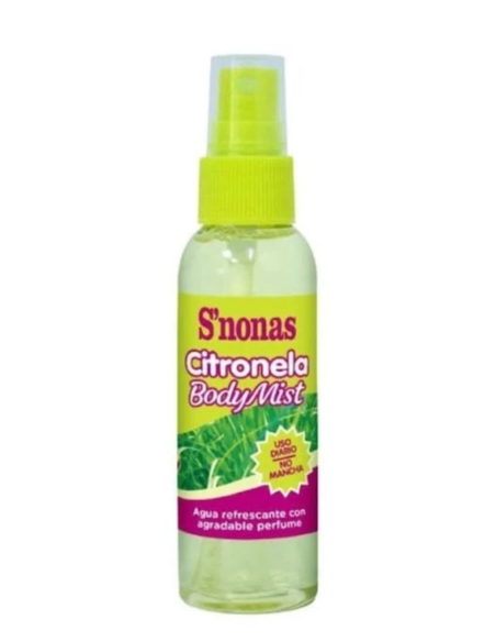 Snonas Repelente Mosquitos Citronela Spray 60 ml