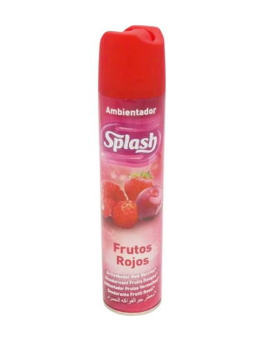 Splash Ambientador Spray 300 ml Fragancias Rosas Vainilla Lavanda