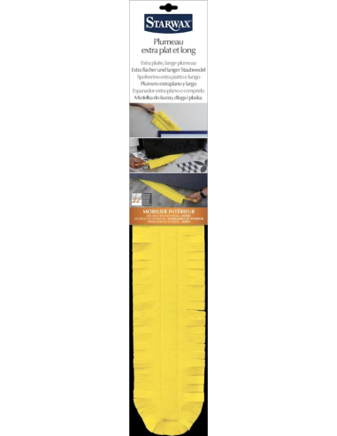 Starwax Plumero Plano Extra Largo Microfibra Limpieza