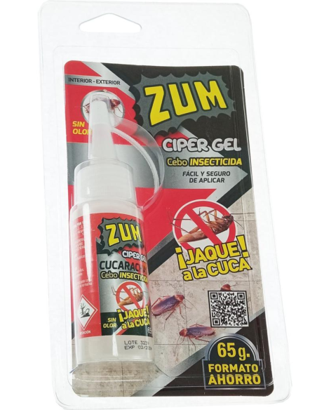 Zum Gel Cucarachas 65 g Insecticida Cebo Líquido
