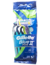 Gillette Blue II Plus 5 uds Maquinillas Desechables Hombre