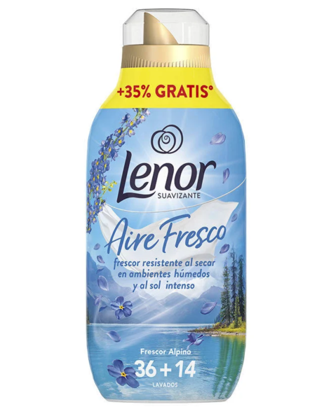 Lenor Aire Fresco Suavizante 50 Dosis Oferta Fragancias