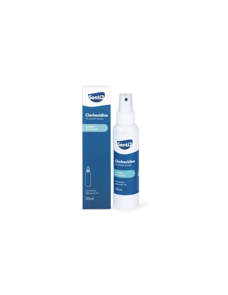 Antiséptico Senti2 Clorhexidina Spray 125 ml