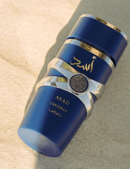 Asad Zanzibar Lattafa Perfume Hombre 100 ml Fresco Intenso