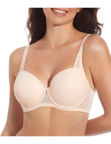 Selene Laia-C Sujetador 85C Rosé Cómodo y Elegante