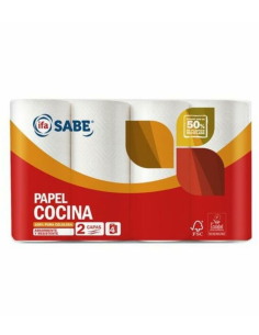 Rollo Cocina Ifa Sabe 4 Rollos Rojo Resistente