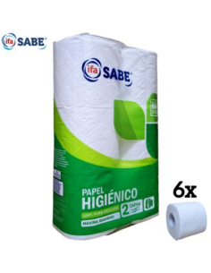 Papel Higiénico Ifa Sabe 6 Rollos Uso Diario