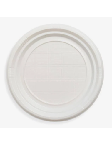 Platos Reutilizables y Reciclables Campisol Planos Pack 10 Unidades