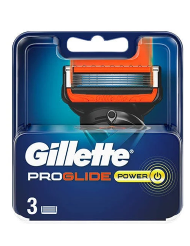 Gillette ProGlide Power Recambios Pack 3 uds | Afeitado Ultra Preciso