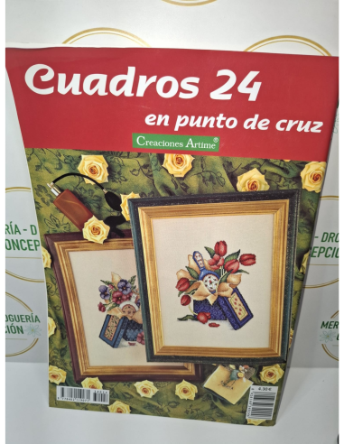 Libro Punto de Cruz Cuadros 24 | Patrones Creaciones Artime