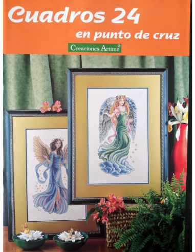 Libro Punto de Cruz Cuadros 24 | Patrones Creaciones Artime