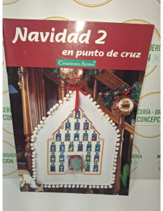 Libro Punto de Cruz Navidad 2 | Patrones Navideños Artime