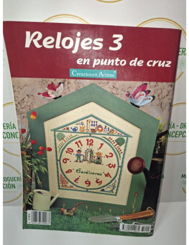 Libro Punto de Cruz Relojes 3 | Patrones Decorativos Artime