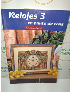 Libro Punto de Cruz Relojes 3 | Patrones Decorativos Artime 2