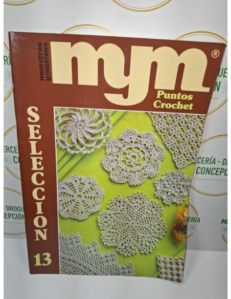 Libro Crochet 13 Muestras y Motivos | Patrones y Diseños