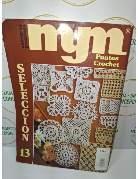 Libro Crochet 13 Muestras y Motivos | Patrones y Diseños