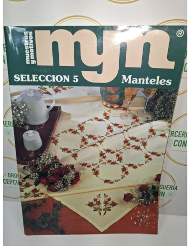 Libro Manteles 5 Muestras y Motivos | Patrones Decoración Hogar