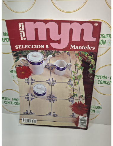 Libro Manteles 5 Muestras y Motivos | Patrones Decoración Hogar