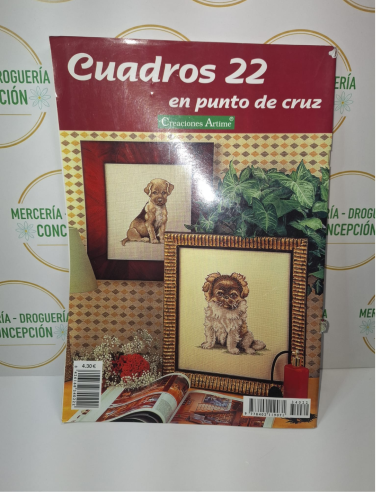 Libro Punto de Cruz Cuadros 22 | Patrones Artime Decoración
