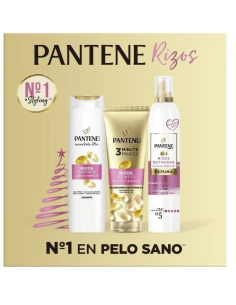 Pantene rizos pack champú acondicionador espuma